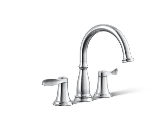 KOHLER K-T26428-4-CP Bellera Deck-mount bath faucet trim - Polished Chrome