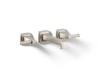 KOHLER K-T26432-4-BN Riff Wall-Mount Bathroom Sink Faucet Trim, 1.2 Gpm - Vibrant Brushed Nickel