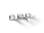 KOHLER K-T26432-4-CP Riff Wall-Mount Bathroom Sink Faucet Trim, 1.2 Gpm - Polished Chrome