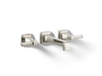KOHLER K-T26432-4-SN Riff Wall-Mount Bathroom Sink Faucet Trim, 1.2 Gpm - Vibrant Polished Nickel