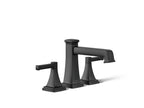 KOHLER K-T26436-4-BL Riff Deck-Mount Bath Faucet Trim With Diverter - Matte Black