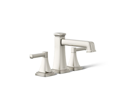 KOHLER K-T26436-4-SN Riff Deck-mount bath faucet trim with diverter - Vibrant Polished Nickel
