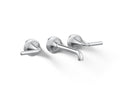 KOHLER K-T26439-4-CP Tone Wall-Mount Bathroom Sink Faucet Trim, 1.2 Gpm - Polished Chrome