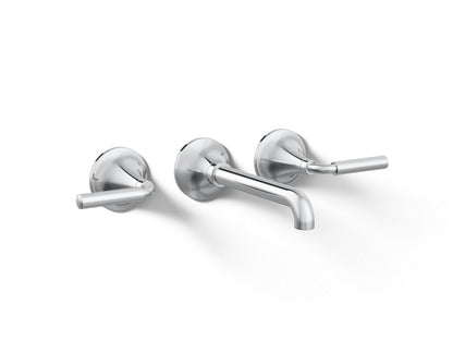 KOHLER K-T26439-4-CP Tone Wall-mount bathroom sink faucet trim, 1.2 gpm - Polished Chrome