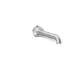 KOHLER K-T27011-ND-CP Occasion Wall-Mount Bathroom Sink Faucet Spout With Straight Design, 1.2 Gpm - Polished Chrome