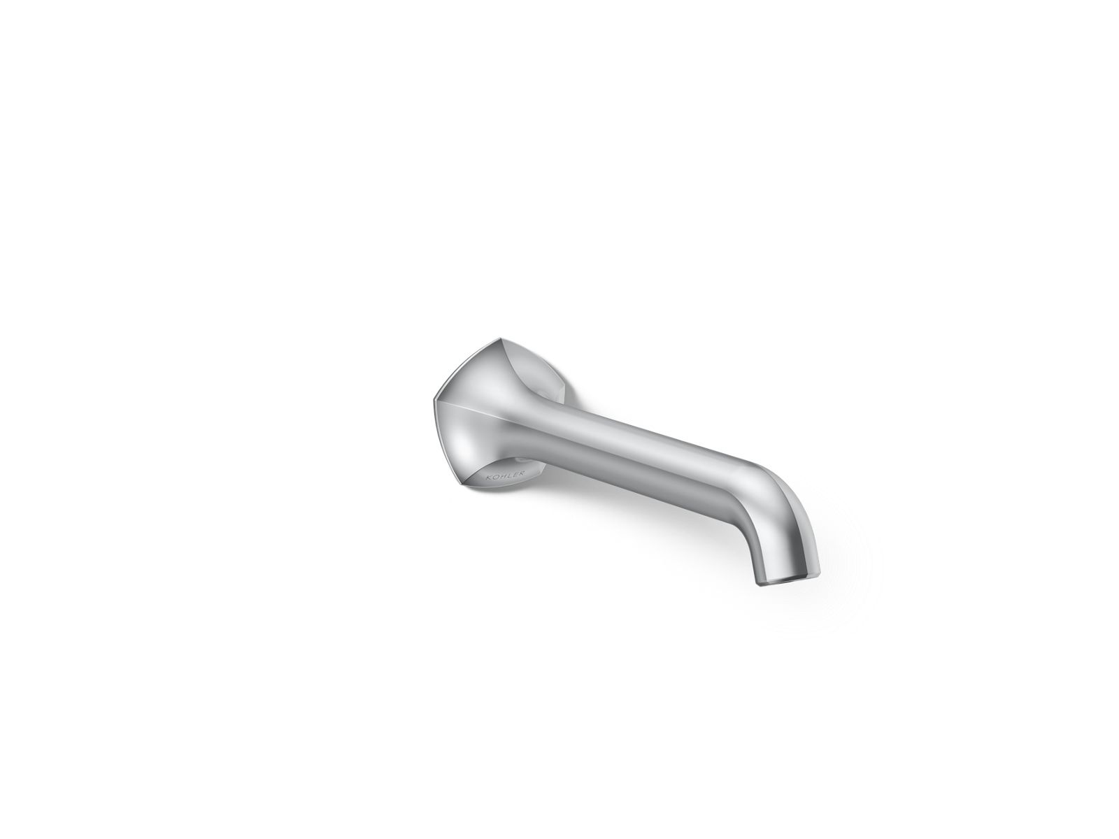 KOHLER K-T27011-ND-CP Occasion Wall-Mount Bathroom Sink Faucet Spout With Straight Design, 1.2 Gpm - Polished Chrome