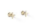 KOHLER K-T27013-3-AF Occasion Wall-Mount Bathroom Sink Faucet Cross Handle Trim, 1.2 Gpm - Vibrant French Gold