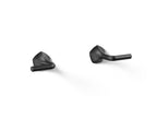 KOHLER K-T27013-4-BL Occasion Wall-Mount Bathroom Sink Faucet Lever Handle Trim, 1.2 Gpm - Matte Black
