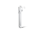 KOHLER K-T27408-4-CP Riff Floor-Mount Bath Filler Trim With Handshower - Polished Chrome