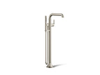 KOHLER K-T27424-4-BN Tone Floor-Mount Bath Filler Trim With Handshower - Vibrant Brushed Nickel