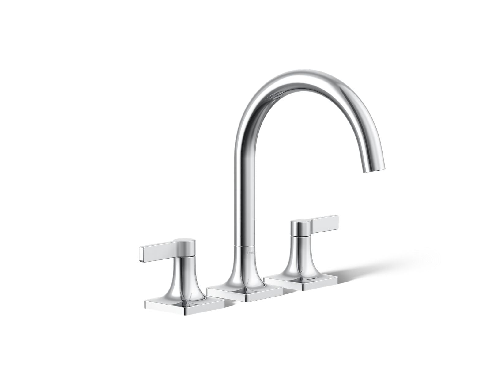 KOHLER K-T28131-4-CP Venza Deck-mount bath faucet trim - Polished Chrome