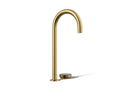 KOHLER K-T30924-2MB Aquifer 4-In-1 Tall Arc Beverage Faucet - Vibrant Brushed Moderne Brass