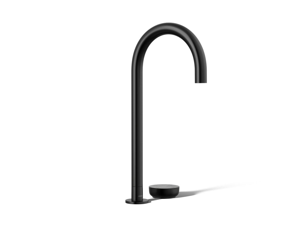 KOHLER K-T30924-BL Aquifer 4-In-1 Tall Arc Beverage Faucet - Matte Black