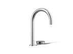 KOHLER K-T30925-CP Aquifer 4-In-1 Short Arc Beverage Faucet - Polished Chrome