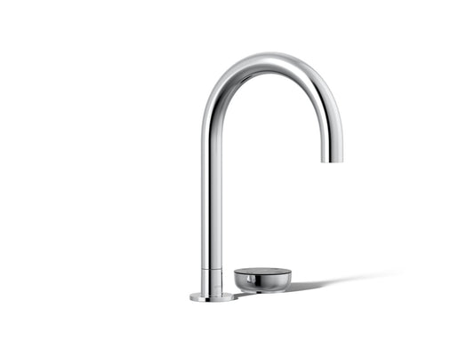 KOHLER K-T30925-CP Aquifer 4-in-1 short arc beverage faucet - Polished Chrome