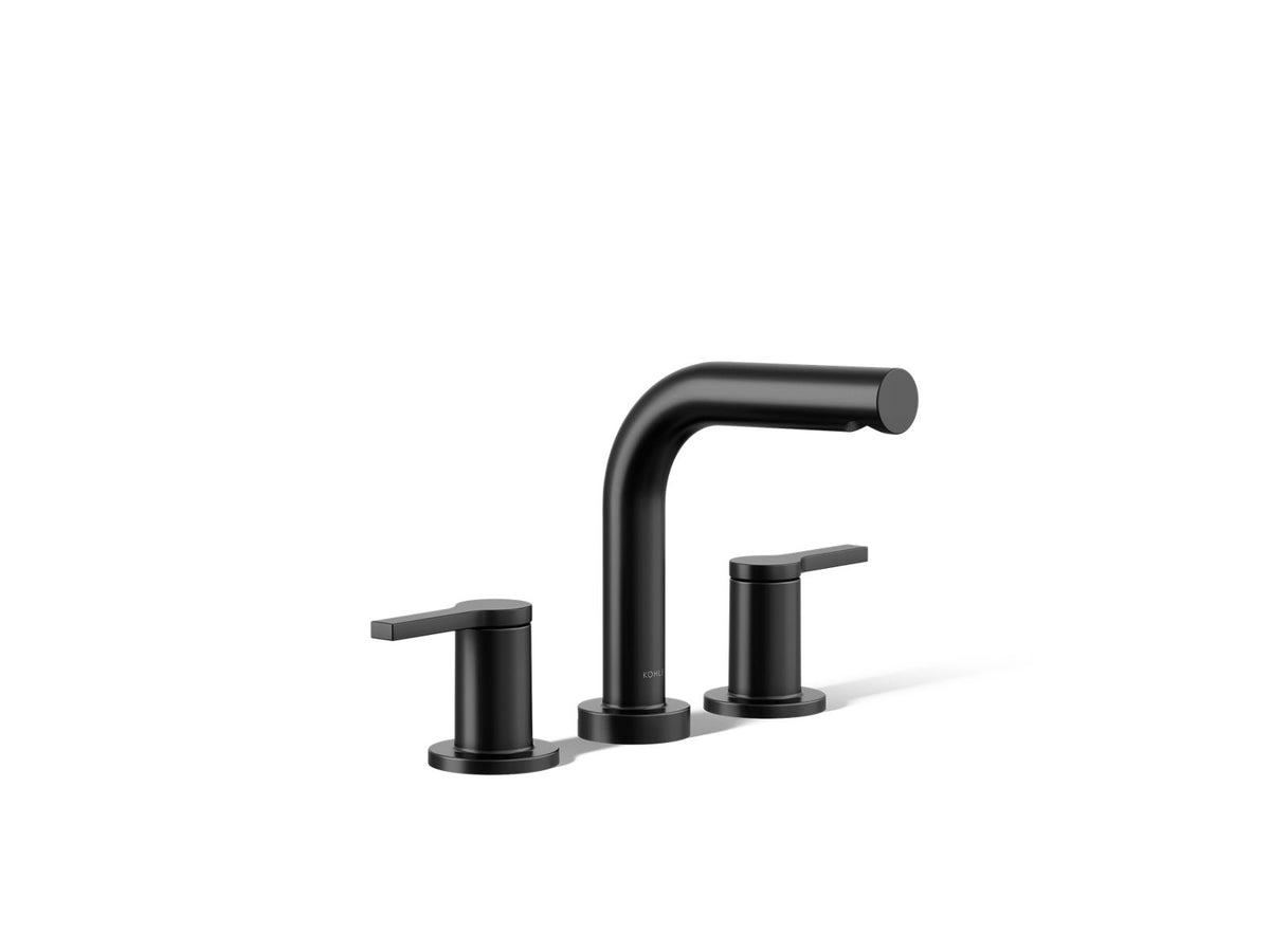KOHLER K-T33969-4-BL Elate Deck-Mount Bath Faucet Trim - Matte Black