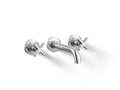 KOHLER K-T35909-3-CP Castia By Studio Mcgee Wall-Mount Bathroom Sink Faucet Trim, 1.2 Gpm - Polished Chrome
