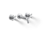 KOHLER K-T35909-3-CP Castia By Studio Mcgee Wall-Mount Bathroom Sink Faucet Trim, 1.2 Gpm - Polished Chrome