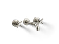 KOHLER K-T35909-3-SN Castia By Studio Mcgee Wall-Mount Bathroom Sink Faucet Trim, 1.2 Gpm - Vibrant Polished Nickel