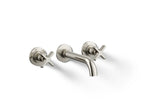 KOHLER K-T35909-3-SN Castia By Studio Mcgee Wall-Mount Bathroom Sink Faucet Trim, 1.2 Gpm - Vibrant Polished Nickel