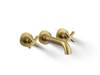 KOHLER K-T35910-3-2MB Castia By Studio Mcgee Wall-Mount Bath Faucet Trim - Vibrant Brushed Moderne Brass
