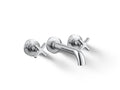 KOHLER K-T35910-3-CP Castia By Studio Mcgee Wall-Mount Bath Faucet Trim - Polished Chrome