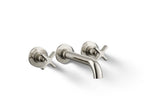 KOHLER K-T35910-3-SN Castia By Studio Mcgee Wall-Mount Bath Faucet Trim - Vibrant Polished Nickel