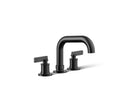 KOHLER K-T35911-4-BL Castia By Studio Mcgee Deck-Mount Bath Faucet Trim - Matte Black