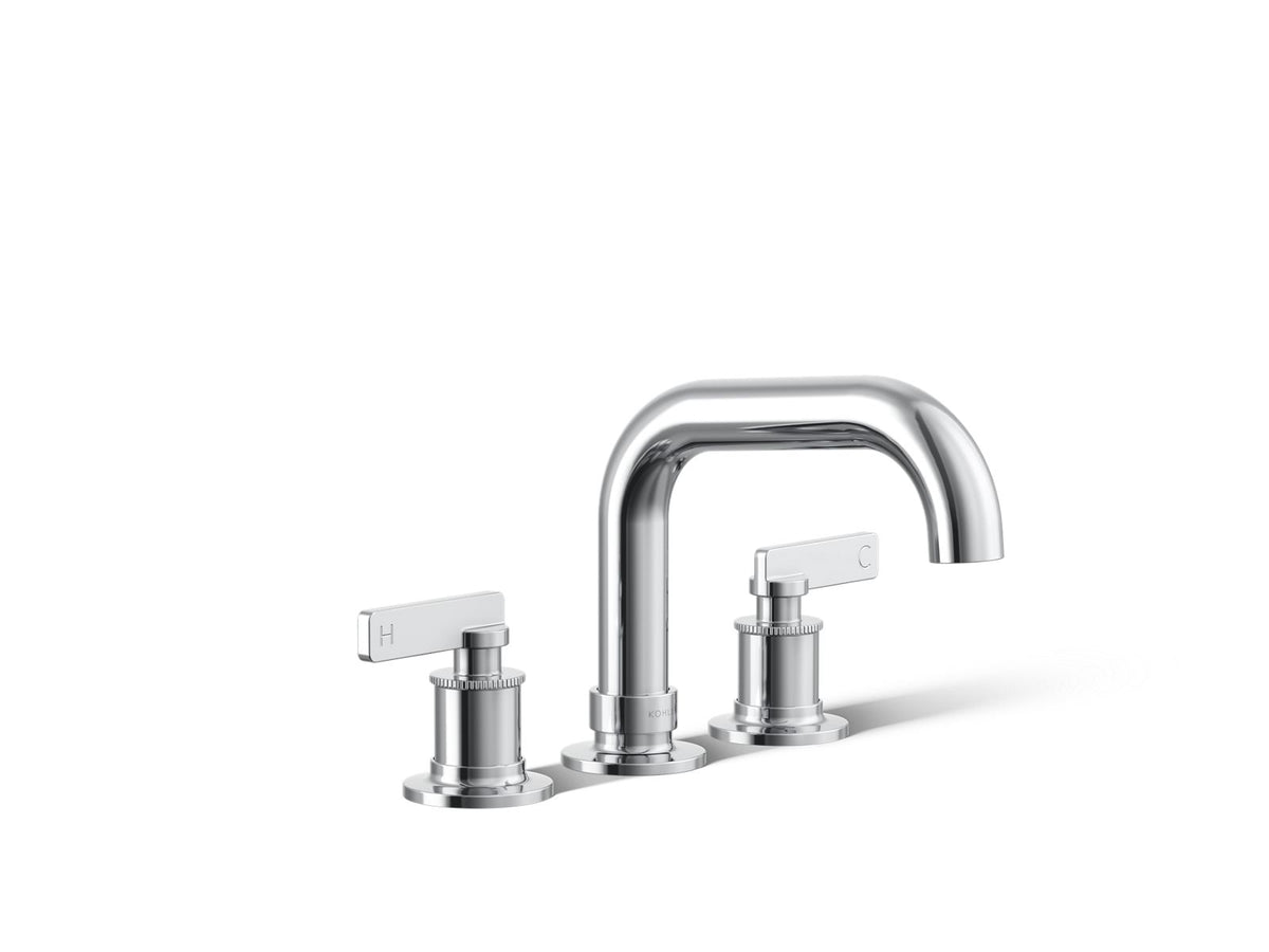 KOHLER K-T35911-4-CP Castia By Studio Mcgee Deck-Mount Bath Faucet Trim - Polished Chrome