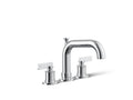 KOHLER K-T35912-4-CP Castia By Studio Mcgee Deck-Mount Bath Faucet Trim With Diverter - Polished Chrome