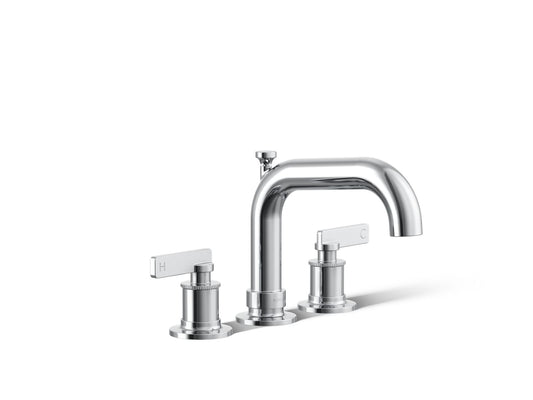 KOHLER K-T35912-4-CP Castia by Studio McGee Deck-mount bath faucet trim with diverter - Polished Chrome