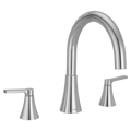 MOEN T430 Jase Two-Handle Non Diverter Roman Tub Faucet - Chrome