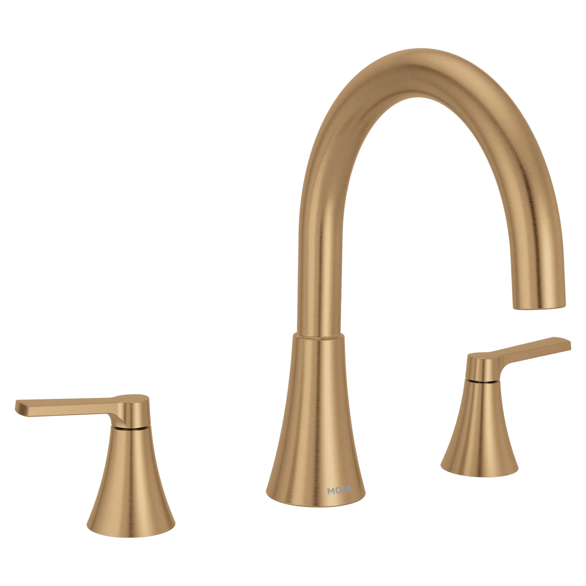 MOEN T430BZG Jase Two-Handle Non Diverter Roman Tub Faucet - Bronzed Gold