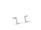 KOHLER K-T467-4V-CP Memoirs Stately Deck-Mount Bath Faucet Handle Trim - Polished Chrome