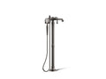 KOHLER K-T72790-9M-TT Artifacts Floor-Mount Bath Filler Trim With Handshower - Vibrant Titanium