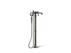 KOHLER K-T72790-9M-TT Artifacts Floor-Mount Bath Filler Trim With Handshower - Vibrant Titanium