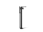 KOHLER K-T73087-4-BL Composed Floor-Mount Bath Filler Trim With Handshower - Matte Black