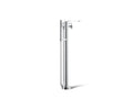 KOHLER K-T73087-4-CP Composed Floor-Mount Bath Filler Trim With Handshower - Polished Chrome