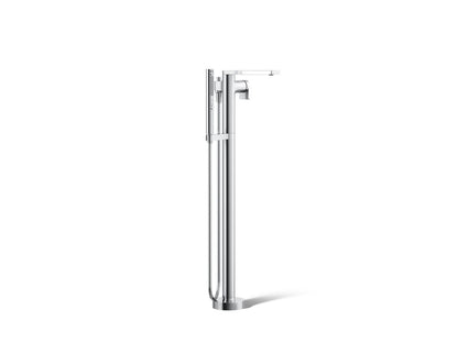 KOHLER K-T73087-4-CP Composed Floor-mount bath filler trim with handshower - Polished Chrome