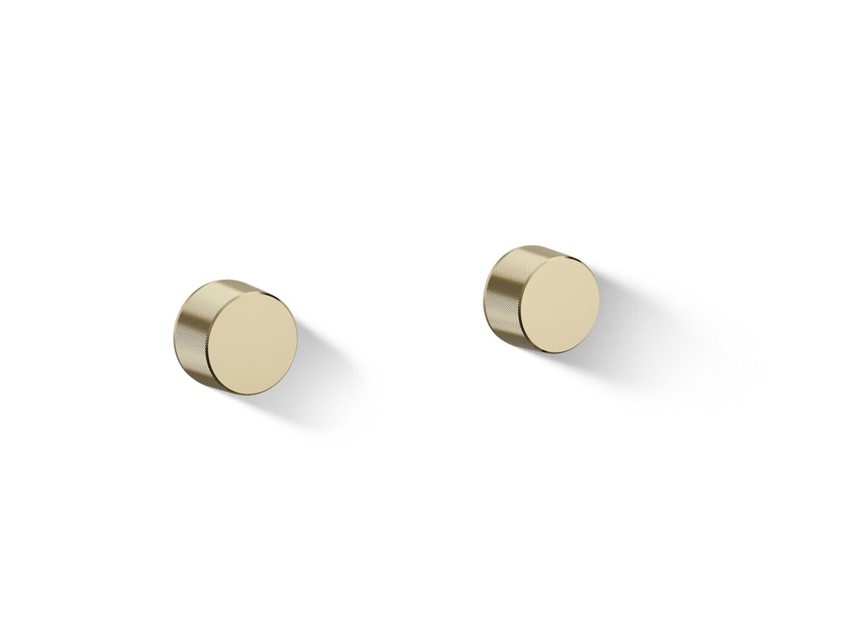 KOHLER K-T77981-8-AF Components Wall-Mount Bathroom Sink Faucet Oyl Handle Trim - Vibrant French Gold