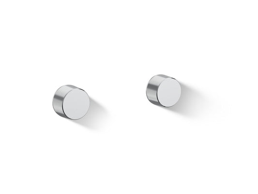 KOHLER K-T77981-8-CP Components Wall-mount bathroom sink faucet Oyl handle trim - Polished Chrome
