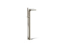 KOHLER K-T97367-4-BN Avid Floor-Mount Bath Filler Trim - Vibrant Brushed Nickel