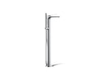 KOHLER K-T97367-4-CP Avid Floor-Mount Bath Filler Trim - Polished Chrome