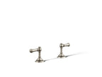 KOHLER K-T98071-4-BN Artifacts Deck-Mount Bath Faucet Handle Trim With Lever Design - Vibrant Brushed Nickel