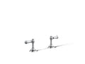 KOHLER K-T98071-4-CP Artifacts Deck-Mount Bath Faucet Handle Trim With Lever Design - Polished Chrome