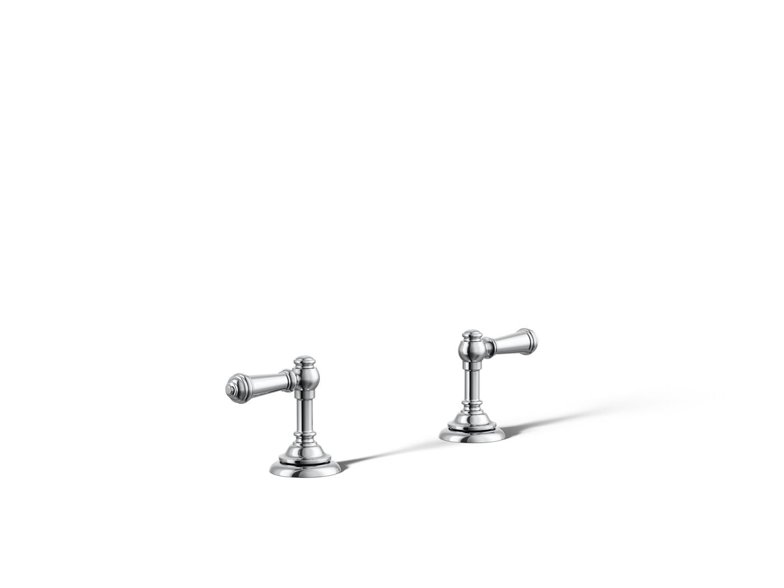 KOHLER K-T98071-4-CP Artifacts Deck-Mount Bath Faucet Handle Trim With Lever Design - Polished Chrome