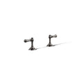 KOHLER K-T98071-4-TT Artifacts Deck-Mount Bath Faucet Handle Trim With Lever Design - Vibrant Titanium