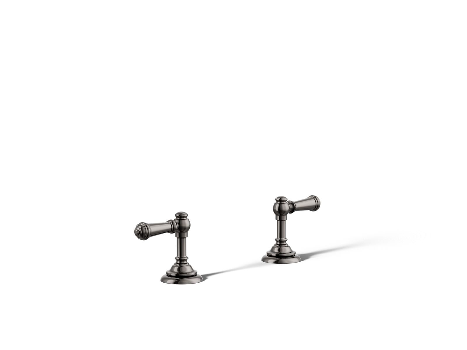 KOHLER K-T98071-4-TT Artifacts Deck-Mount Bath Faucet Handle Trim With Lever Design - Vibrant Titanium