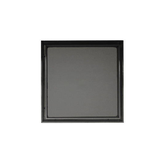 INFINITY DRAIN TDF 5-2I GM TDF 5 5” x 5” Flanged Tile Drain Strainer for 3/4" tile in Gunmetal with Cast Iron Drain Body, 2" Outlet