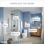MOEN TS43002BL Arris Bathroom Faucet - Matte Black